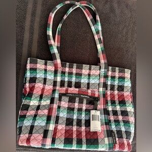 Vera Bradley Women’s Ribbon Plaid Cotton Bag